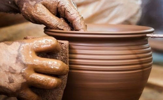 وقتی سرپنجه هنر خاک را کیمیا می&zwnj;کند