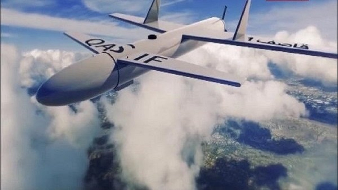 انهدام یک پهپاد یمنی در آسمان عربستان