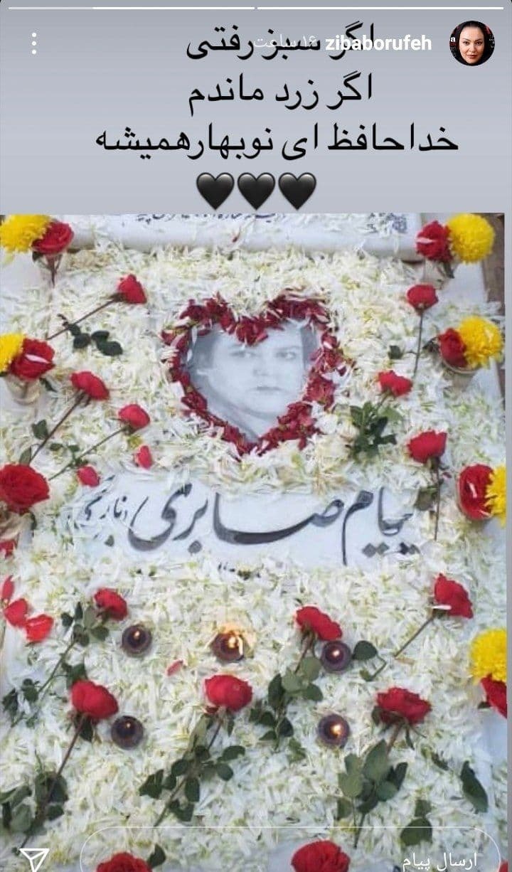 دلتنگی خانم بازیگر برای همسرش
