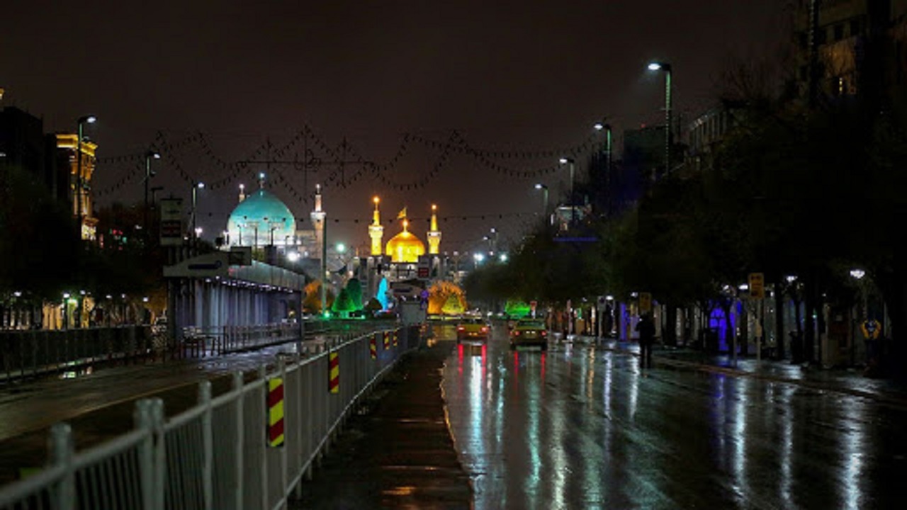 کاهش تردد شبانه خودروها در مشهد