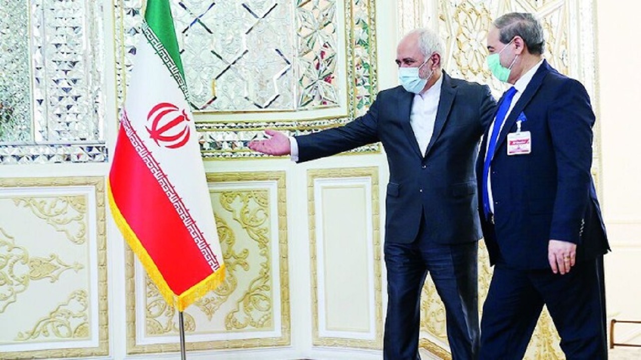 وزیر خارجه سوریه در ایران//