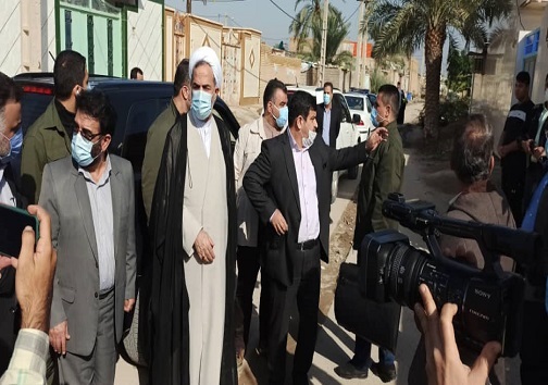 رئیس بازرسی کل کشور وارد آبادان شد رئیس بازرسی کل کشور وارد آبادان شد
