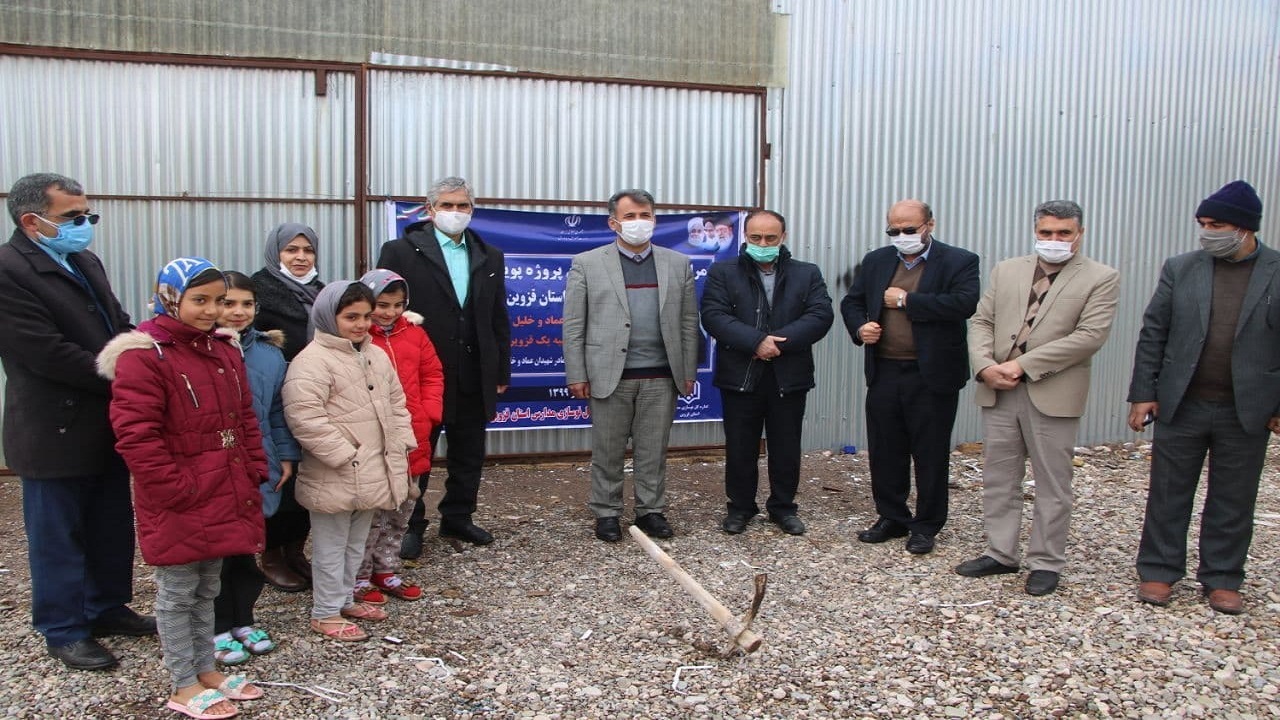 کلنگ زنی مدرسه ۶ کلاسه شهیدان گوینده شازند