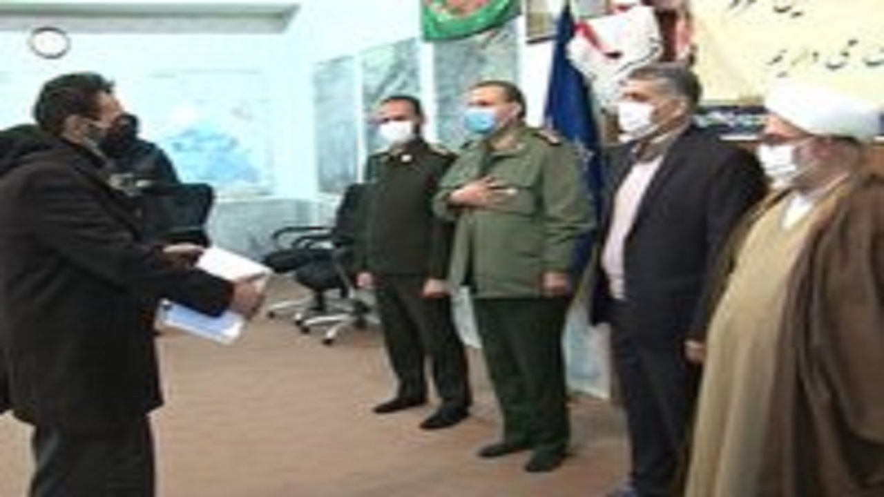 تجلیل از پاسداران و بسیجیان فعال در مبارزه با بیماری کرونا در شاهرود