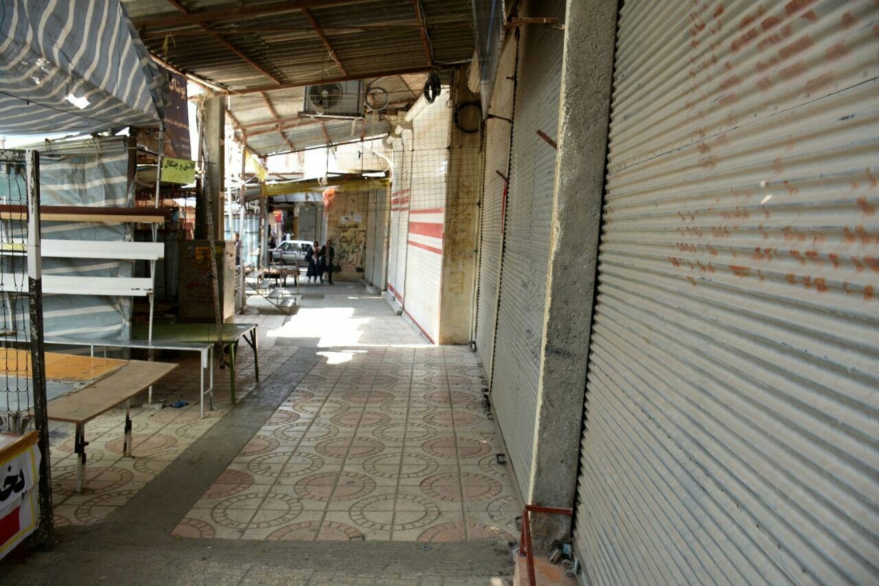 همراهی مردم جوانرود در اجرای محدودیت‌های جدید کرونایی