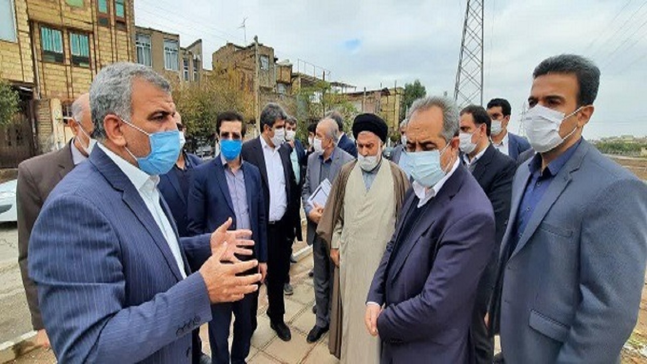مسئولان استان از سکونتگاه‌های غیررسمی قم بازدید کردند
