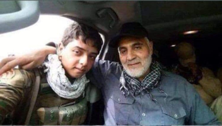 انتشار تصویری جدید از حاج قاسم سلیمانی