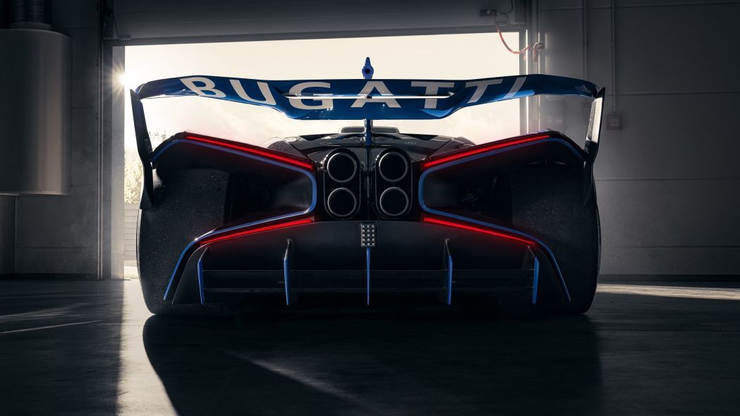 مشخصات فنی خودروی Bugatti Bolide