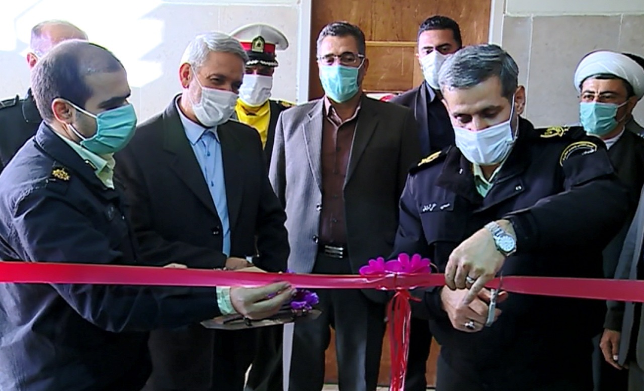 مرکز کنترل هوشمند نیروی انتظامی در خمین افتتاح شد