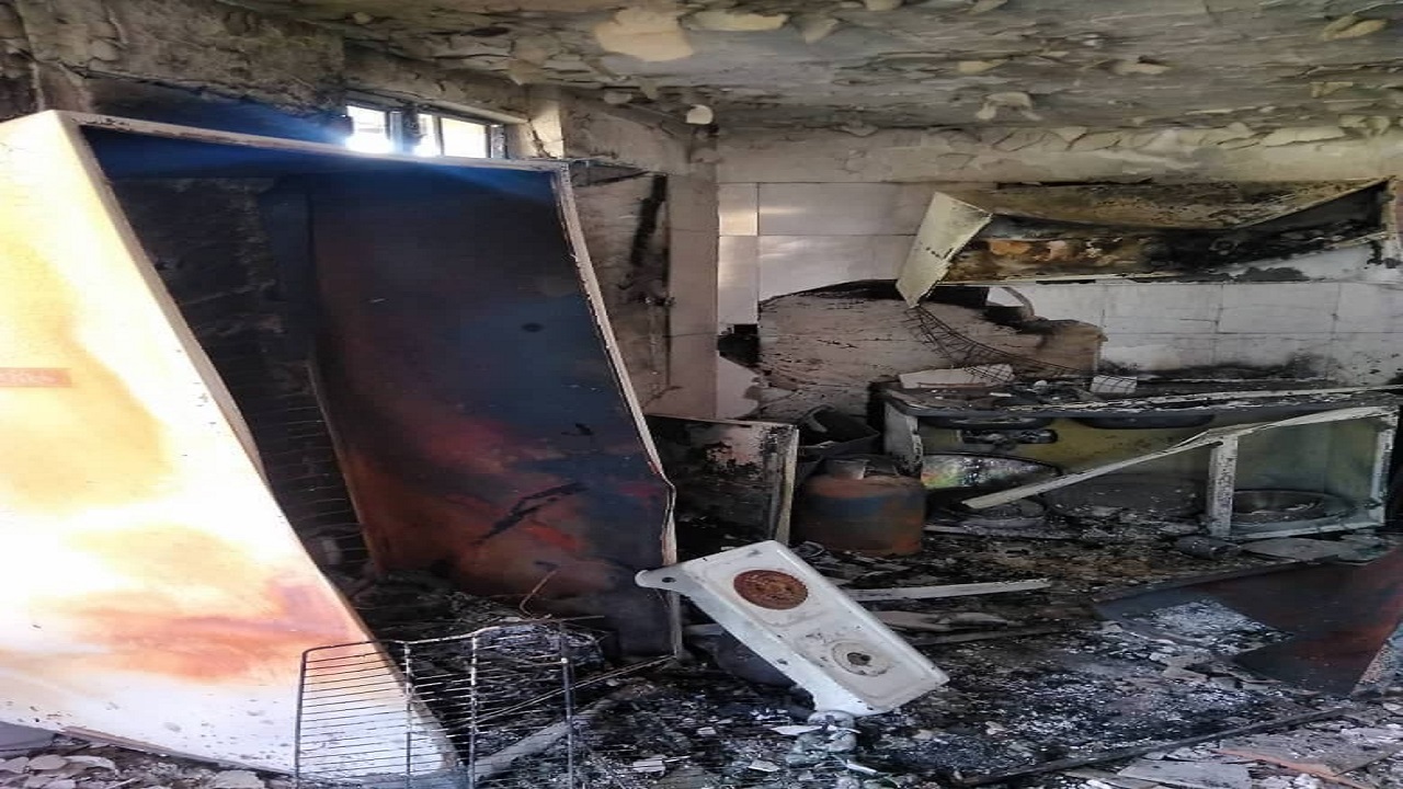 آتشی که جان ۶ نفر را در یک باغ در بزرگراه آزادگان گرفت