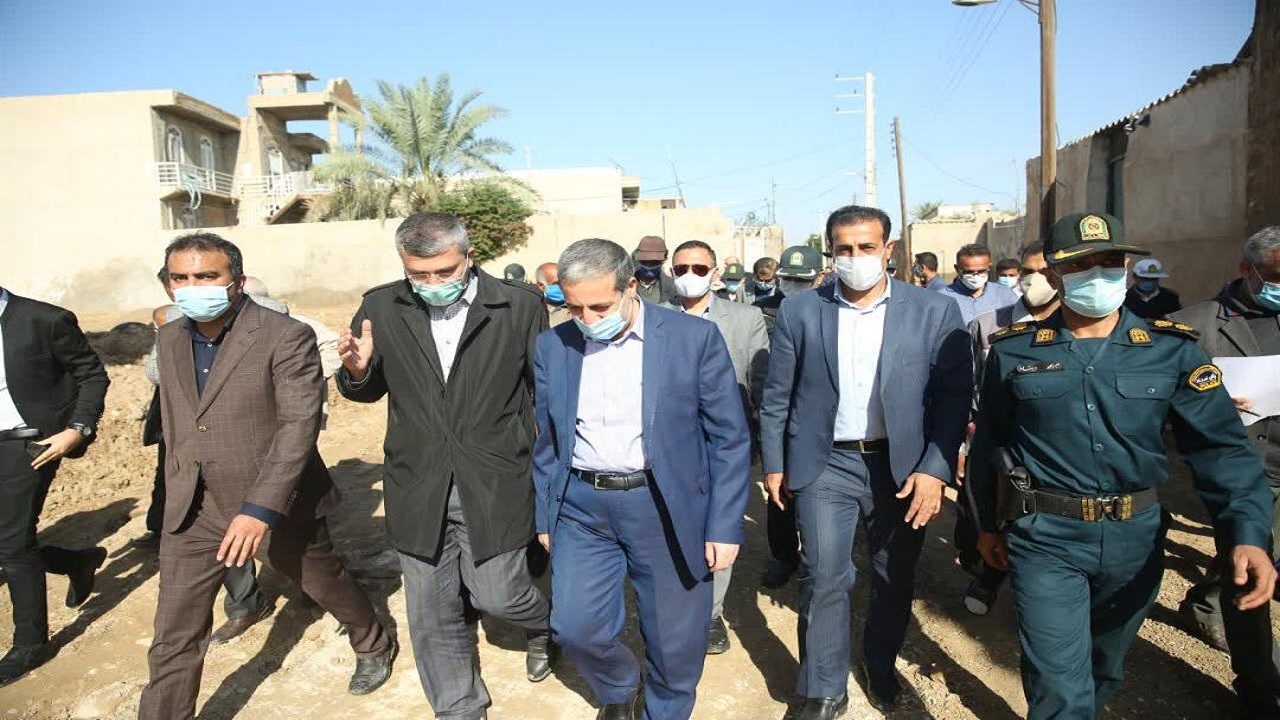 سیل زدگان نگران نباشند، همه پای کار هستند/ اعتبار ۱۰ میلیارد تومانی بنیاد مستضعفان به مناطق سیل زده بوشهر