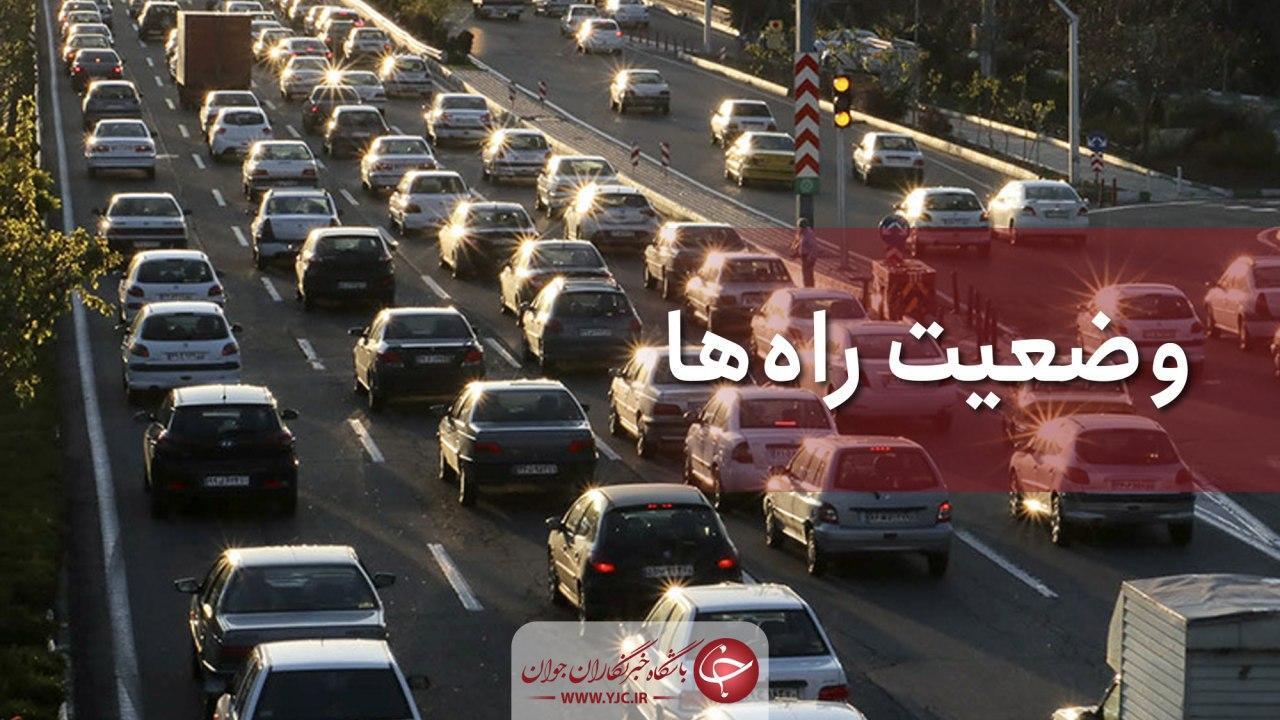 آخرین وضعیت جوی و ترافیکی جاده‌های کشور در ۲۱ آذر ماه