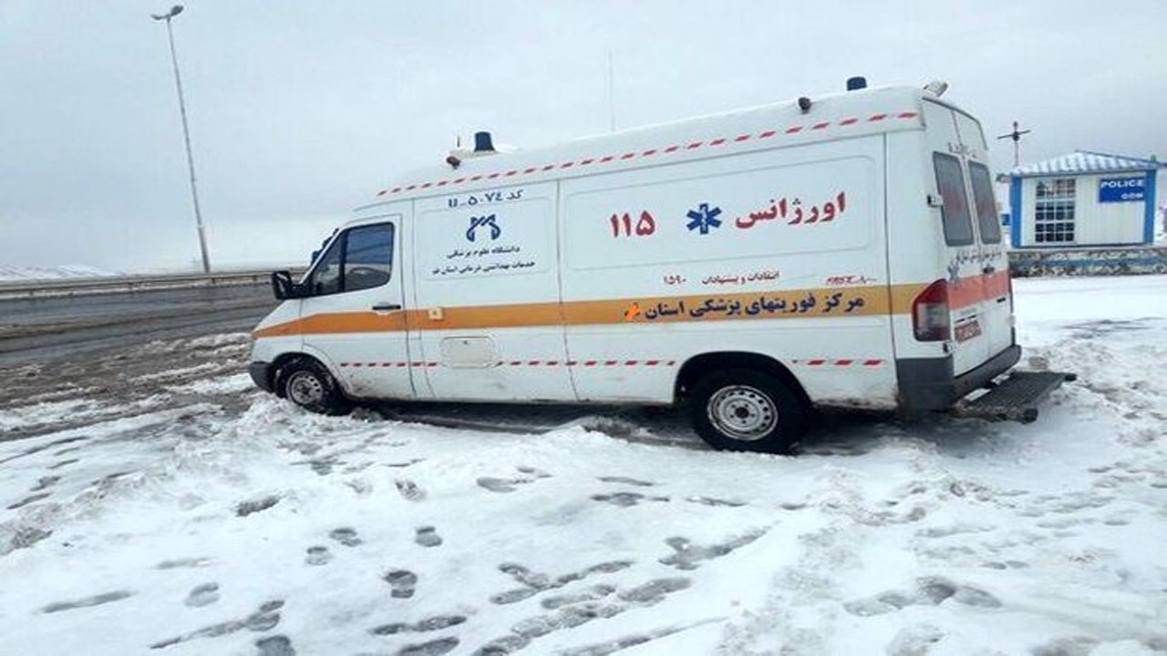 آماده باش اورژانس مازندران در طرح امداد زمستانی