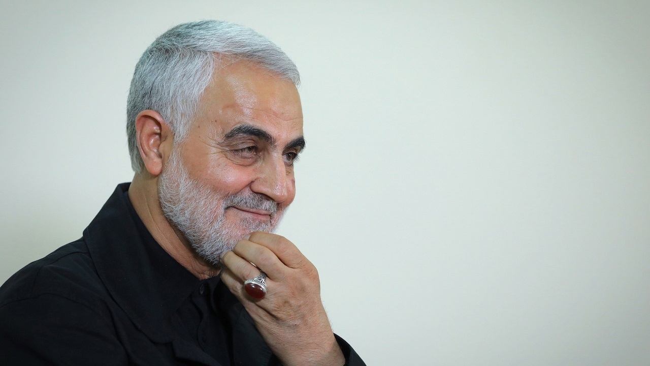 لحظاتی از حضور شهید قاسم سلیمانی در کنار سید حسن نصرالله