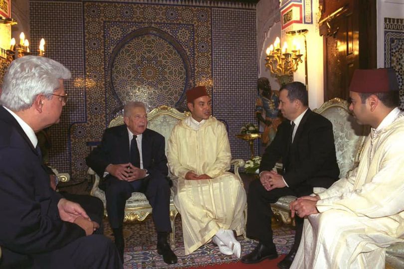 ایهود باراک تصاویر قدیمی خود در کنار پادشاه مغرب را منتشر کرد