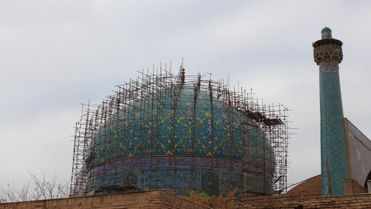 گنبد تاریخی مسجد امام، قصه دیگر میراث فرهنگی اصفهان