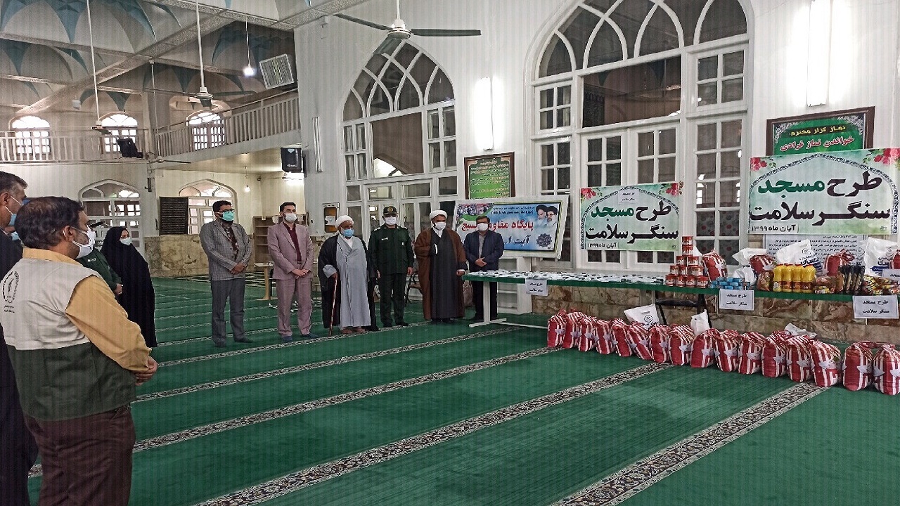 طرح "مسجد، سنگر سلامت" در زاوه خراسان رضوی اجرا می‌شود