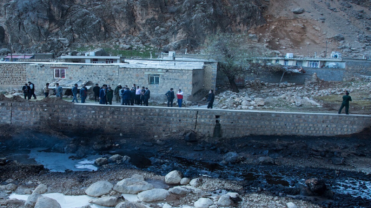 مهار کامل آتش سوزی خط لوله نفت مارون