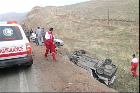 واژگونی ۳ خودرو در جاده‌های استان همدان / گردنه‌های مه آلود در کمین رانندگان بی احتیاط