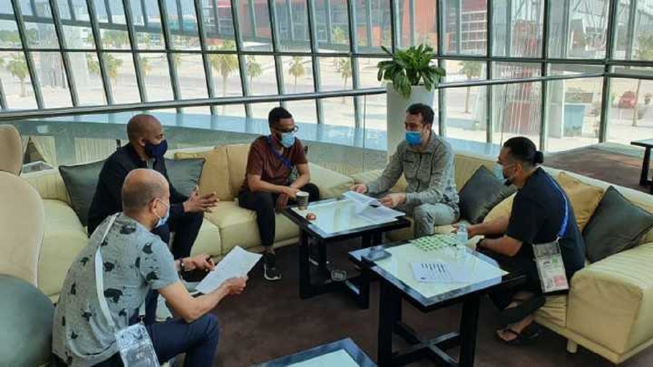 برگزاری جلسه لجستیک در حاشیه اردوی پرسپولیس در قطر
