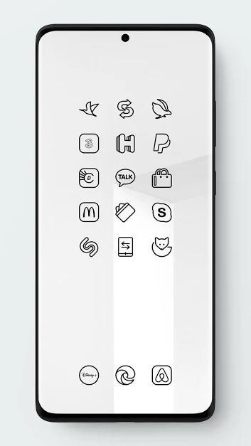 دانلود Caelus Black Icon Pack