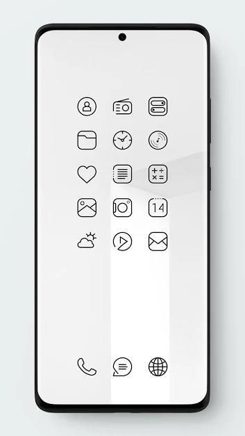 دانلود Caelus Black Icon Pack