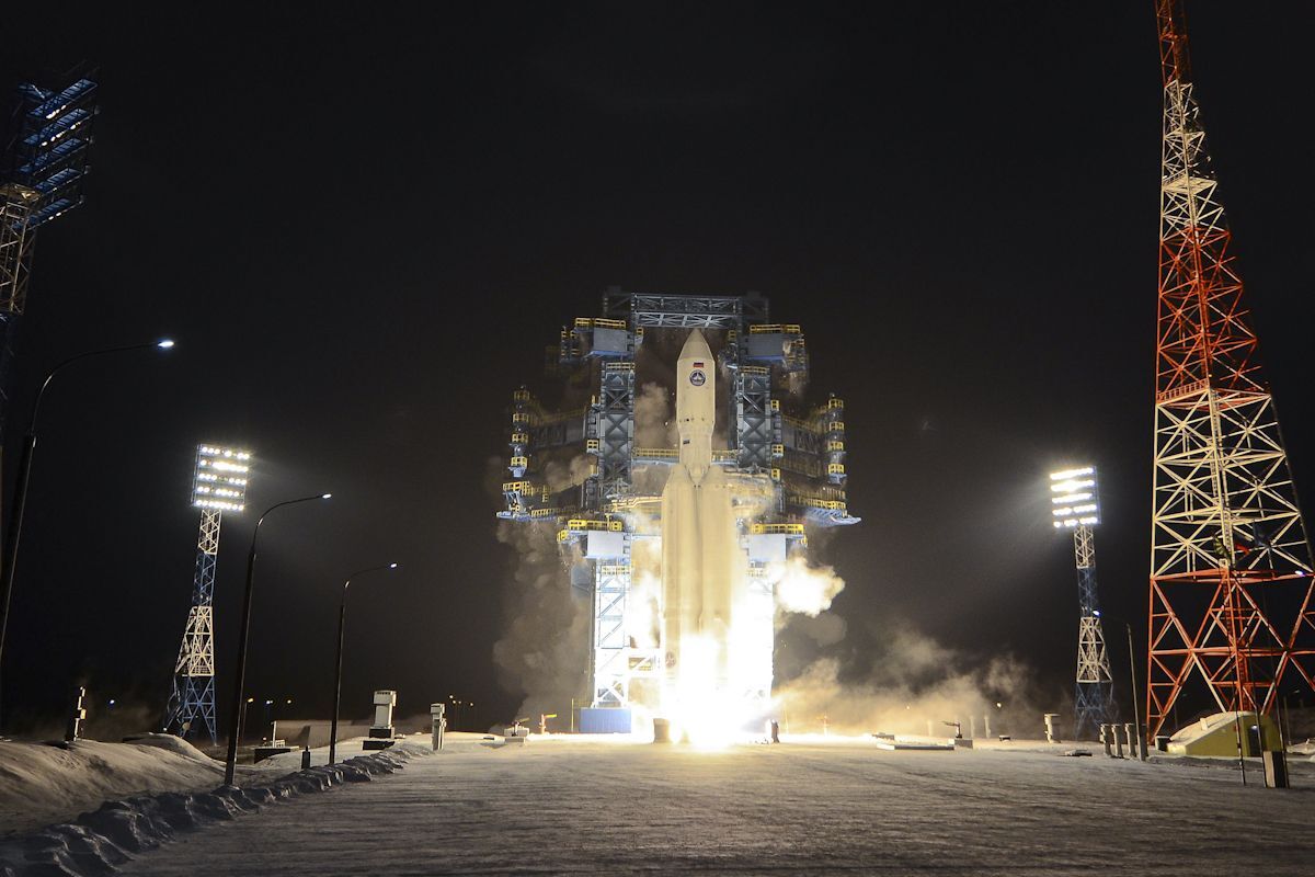 آرمایشی ماهواره Angara A5 آرمایشی ماهواره Angara A5