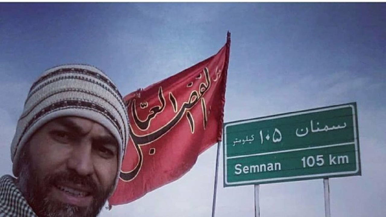 سفر رکاب‌زن البرزی به مشهد با هدف تشکر از کادر درمان و شهدای مدافع سلامت