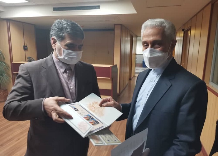 رونمایی از تمبر شهید 
