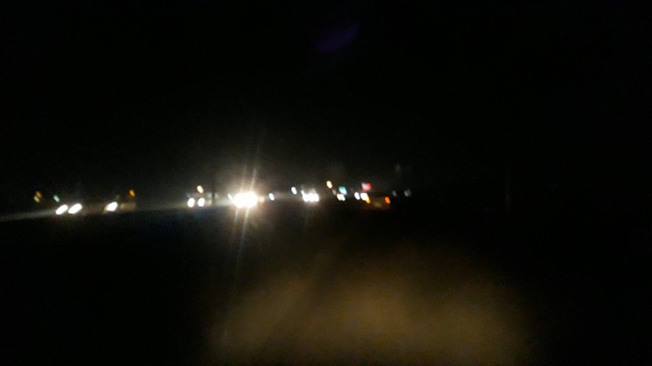 تاریکی مطلق جاده در محور ملارد به صفادشت + فیلم