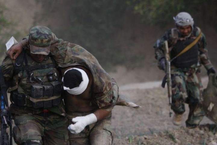 کشته شدن ۱۳ نیروی امنیتی در بغلان