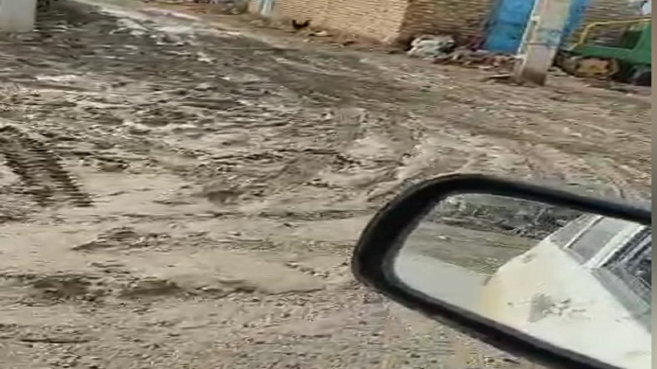 وضع اسفناک جاده در روستای قوچ‌مراد + فیلم