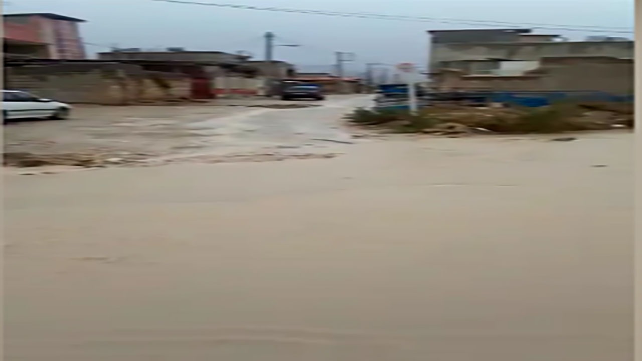 فیلمی از وضع نامطلوب خیابان‌ها در محله حاجی‌آباد
