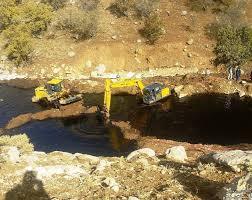 ایجاد چهار حوضچه پمپاژ نفت در میانکوه شهرستان اردل