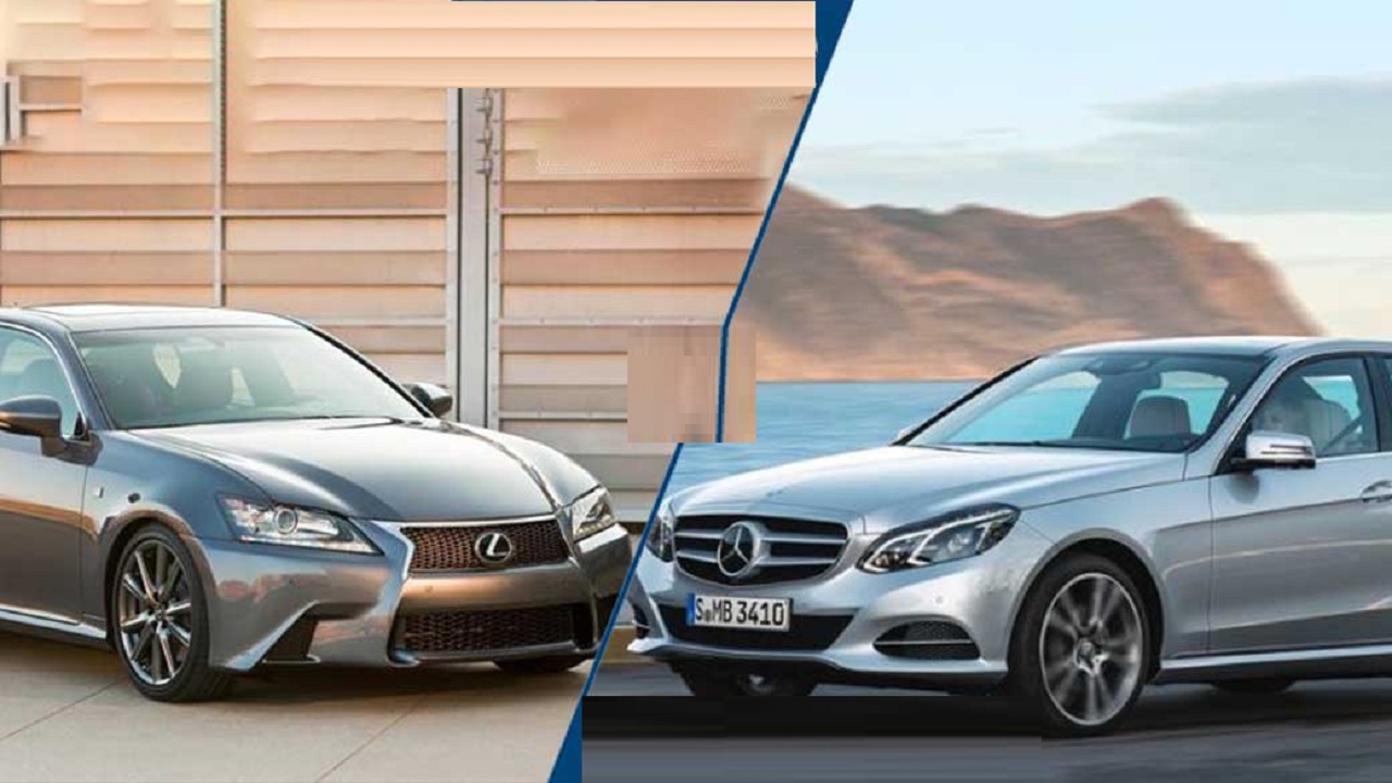 مقایسه بنز E200 با لکسوس GS+ مشخصات فنی