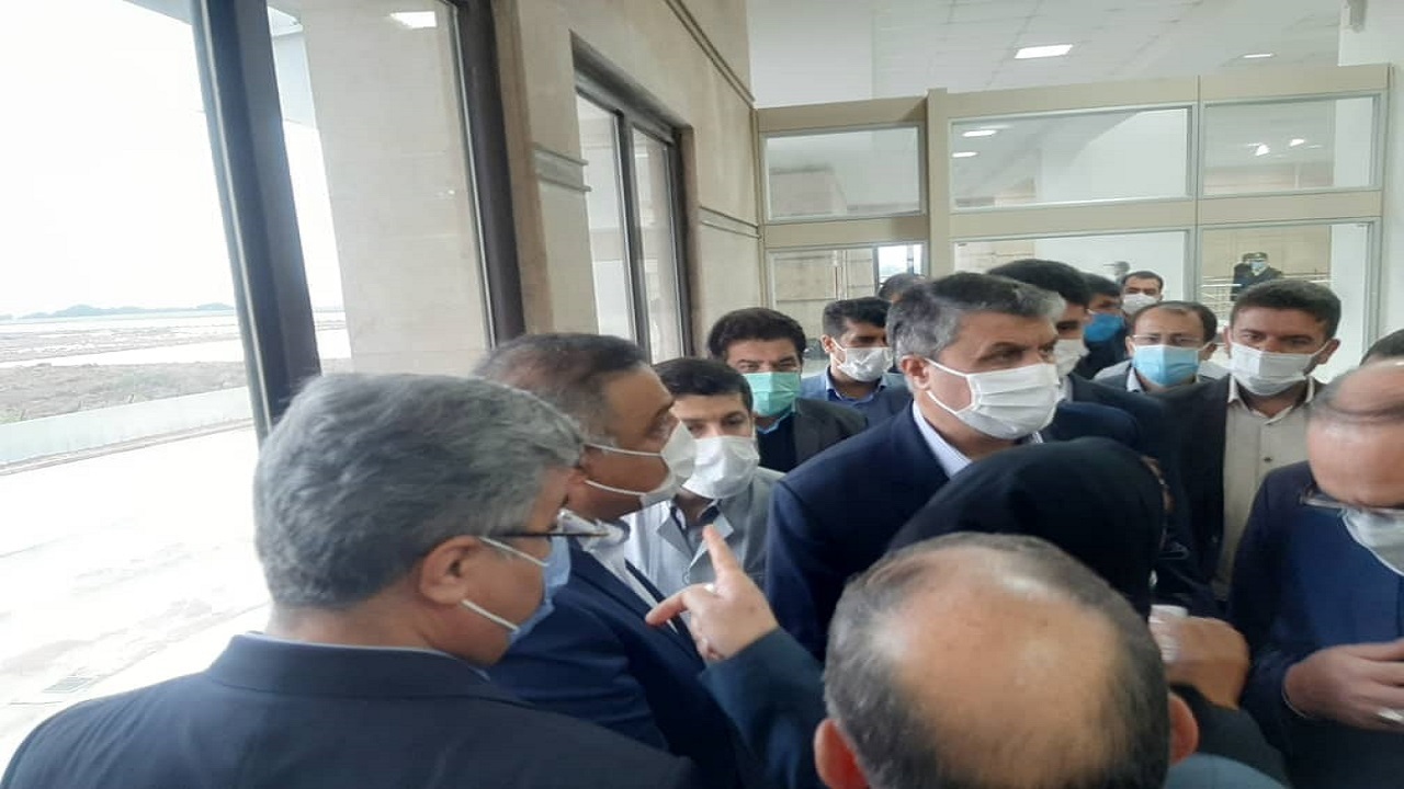 بهره برداری چند پروژه فرودگاه سردار شهید سلیمانی اهواز