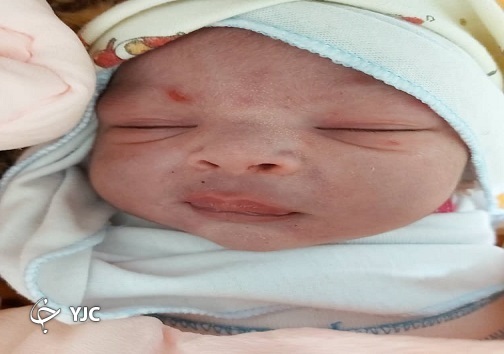 نوزاد نوزاد عجول در مرکز جامع سلامت بستان متولد شد