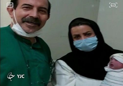 تولد نوزاد عجول در مرکز جامع سلامت بستان نوزاد عجول در مرکز جامع سلامت بستان متولد شد