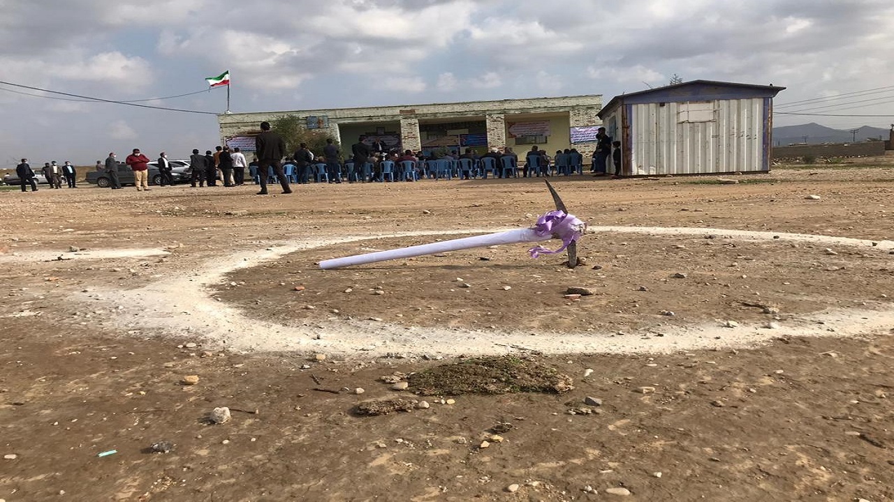 آغاز احداث مدرسه ۳ کلاسه در روستای غرآباد رامهرمز