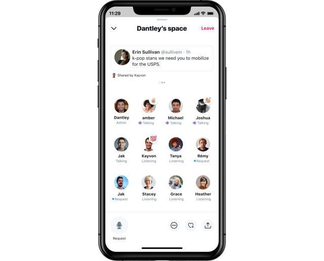 توییتر آزمایش Spaces را برای گپ های صوتی زنده آغاز می کند