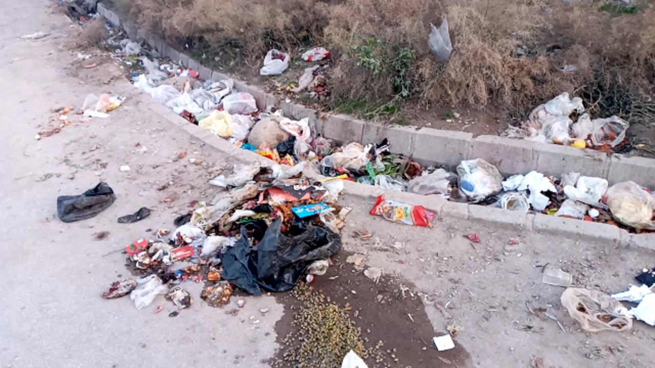 نگاهی به بهداشت اسفناک معابر در «روستای طالب‌خان» + فیلم