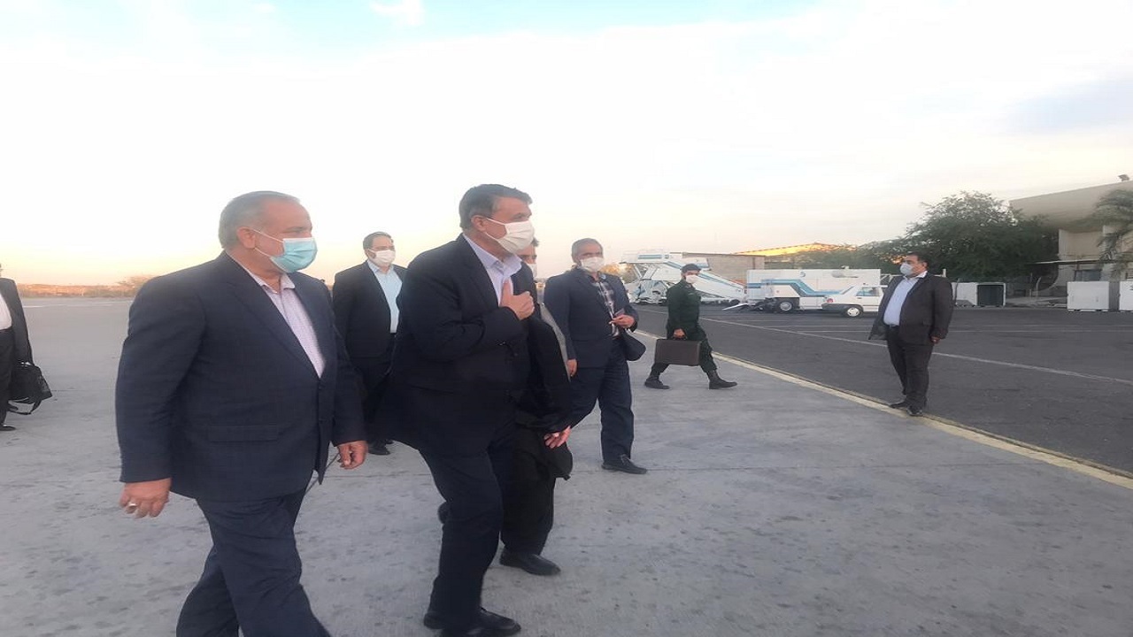 وزیر راه ‌و شهرسازی وارد چابهار شد