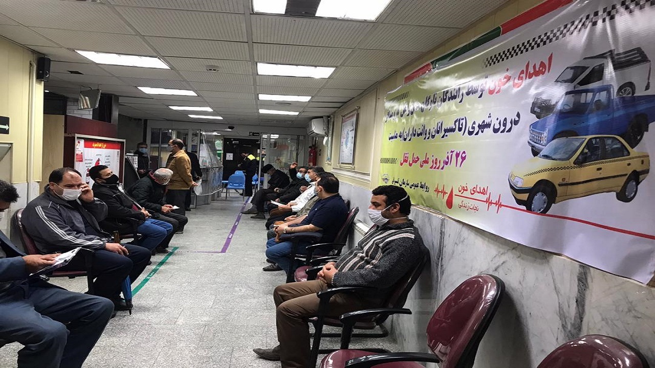 اهدای خون تاکسیرانان قزوینی اهدای خون تاکسیرانان قزوینی
