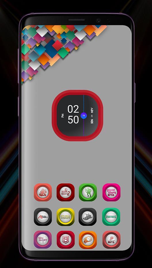 دانلود Darko5 &ndash; Icon Pack 1.2 &ndash; آیکون&zwnj;پک دارکو فایو اندروید