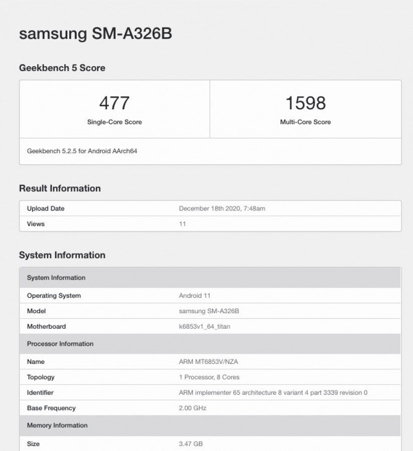  گوشی Galaxy A32