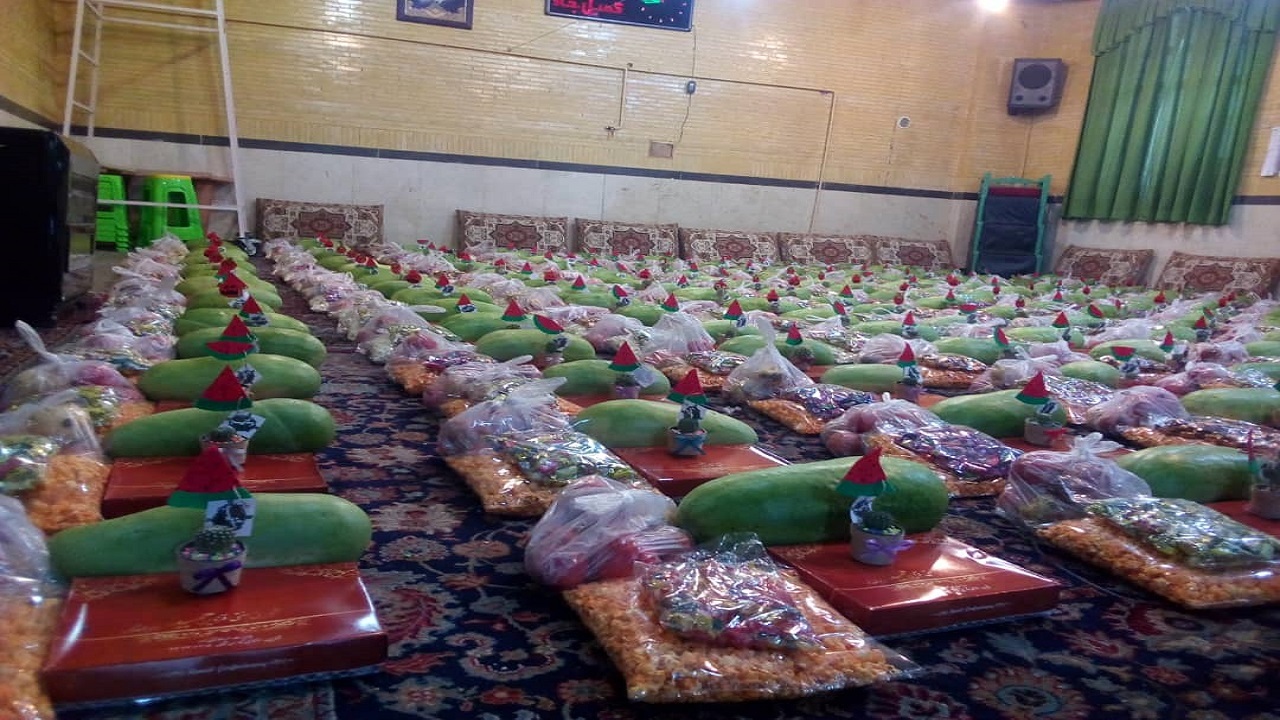 کمک مومنانه یلدایی خیران در قزوین