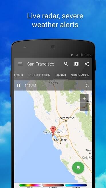 دانلود 1Weather:Widget Forecast Radar