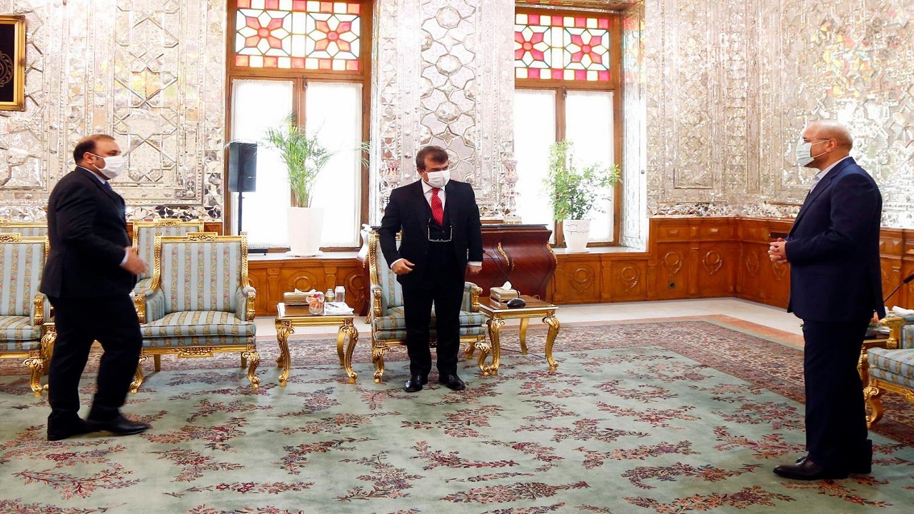 سفیر افغانستان به دیدار رئیس مجلس رفت