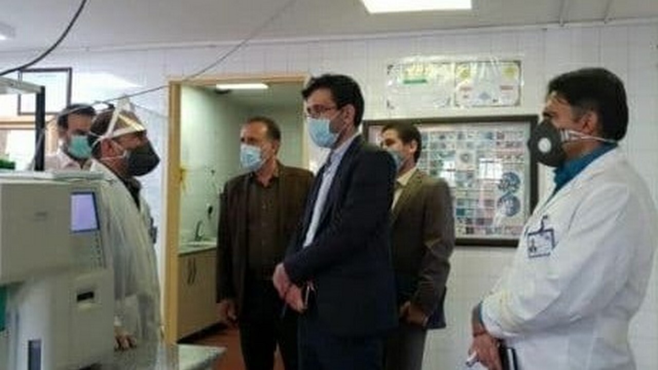 بازدید رئیس دانشگاه علوم پزشکی ایلام از بیمارستان حضرت ولی عصر (عج) شهرستان دره شهر