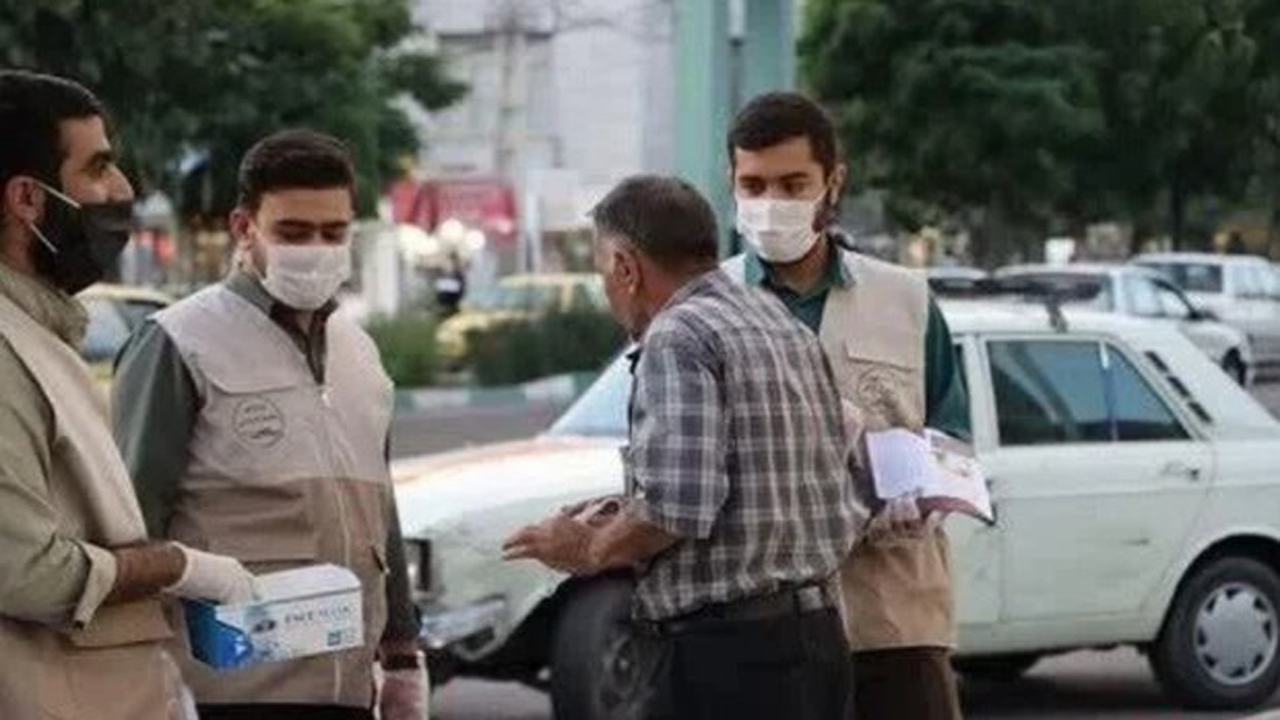 اجرای رزمایش دفاع زیستی و مبارزه با کرونا در لامرد